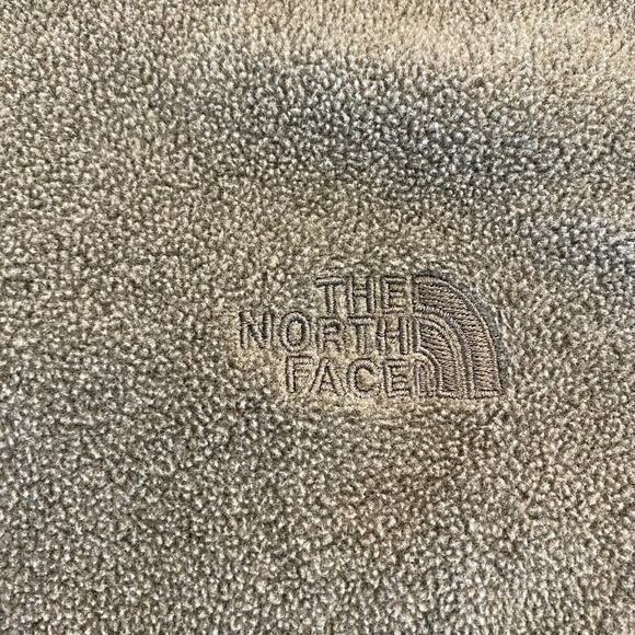 The North Face Gray Women's Quarter Zip Pullover Fleece Sweatshirt Medium - Picture 3 of 6